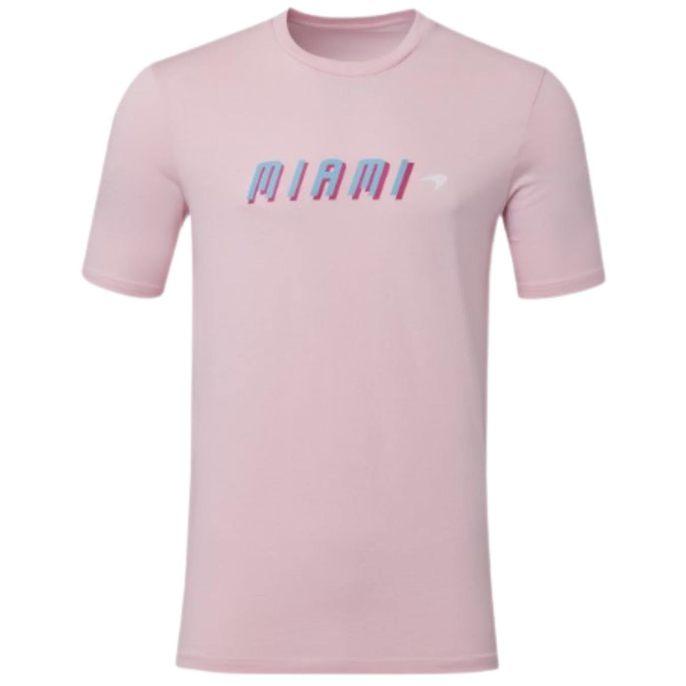 T-Shirt MCLAREN MIAMI NEON LOGO Rose pour Homme