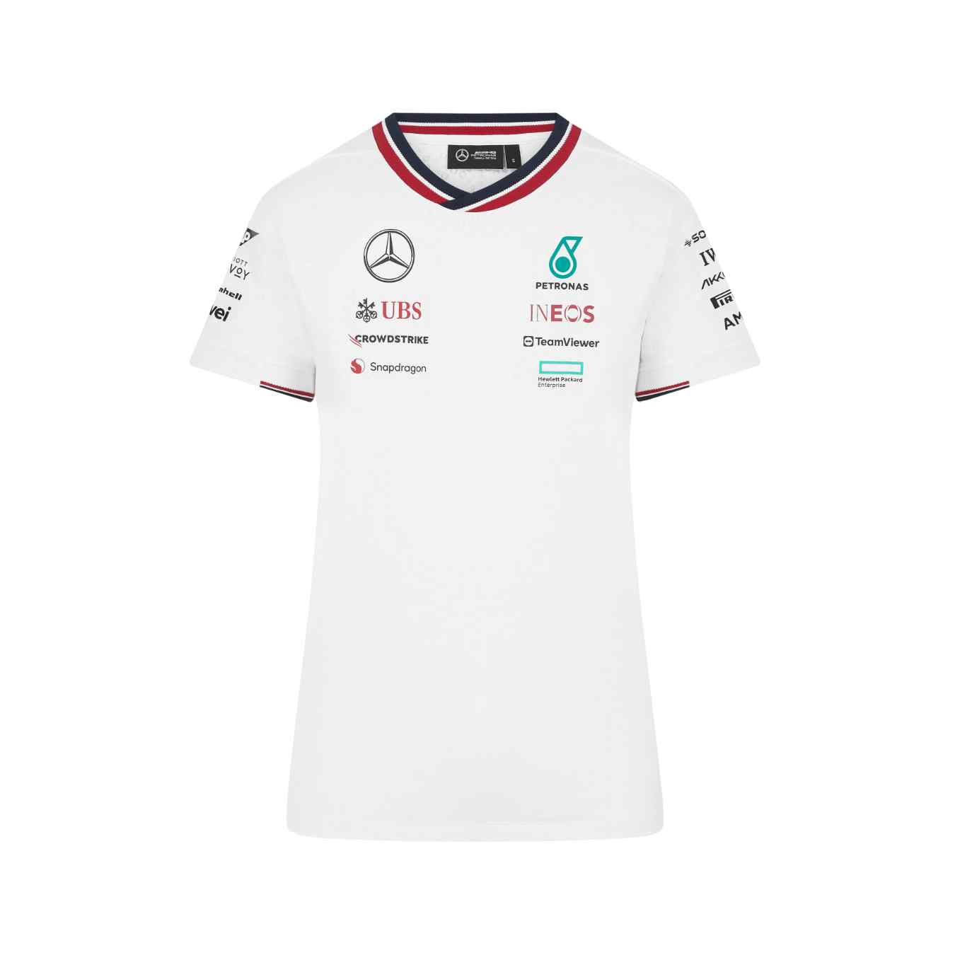T-shirt MERCEDES AMG Driver Blanc pour Femme MGP24_TSF_TEA MGP24_TSF_TEA