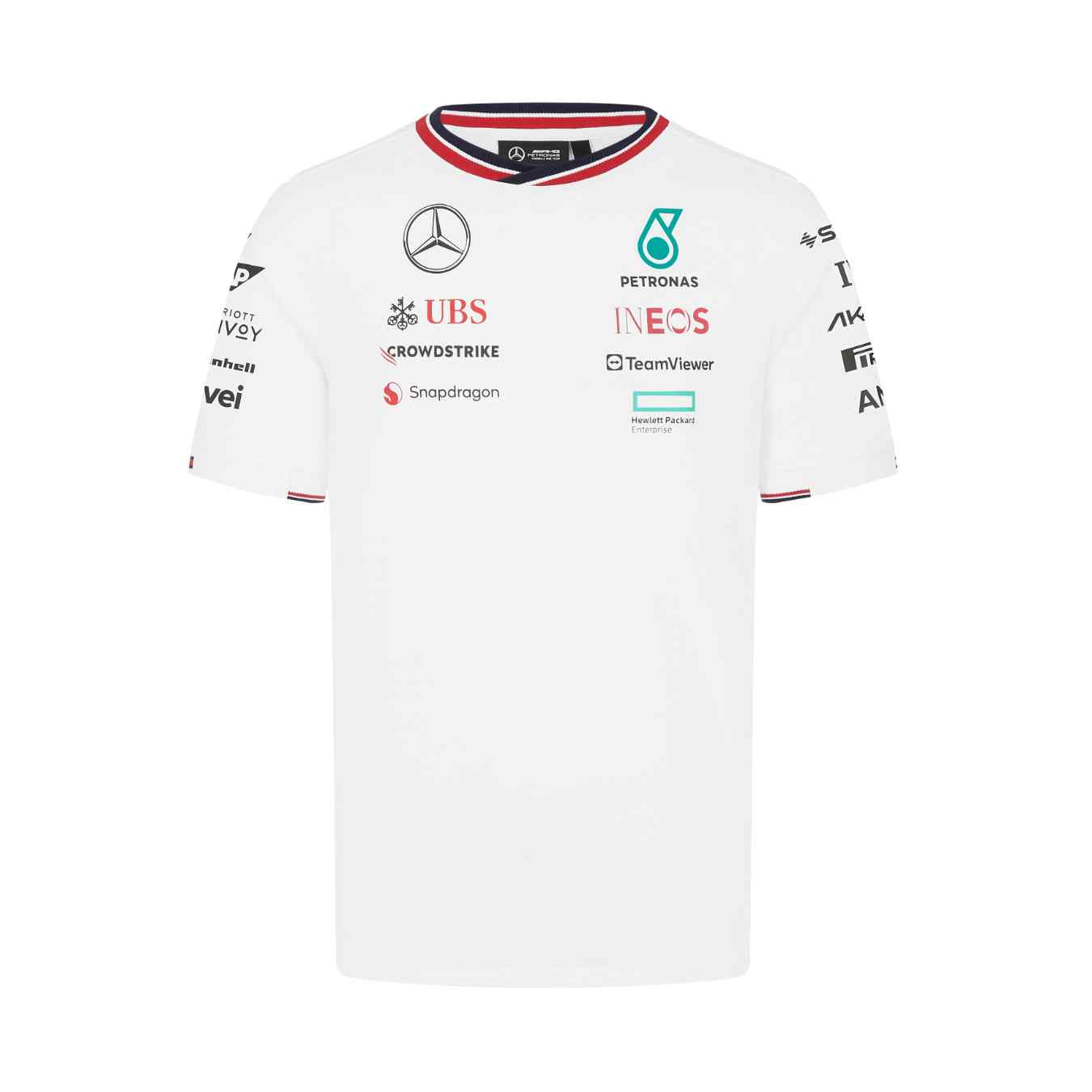 T-shirt MERCEDES AMG Driver Blanc pour Homme MGP24_TSH_DRB MGP24_TSH_DRB