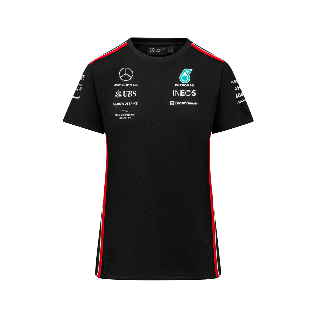 T-shirt MERCEDES AMG Driver Replica Noir pour femme