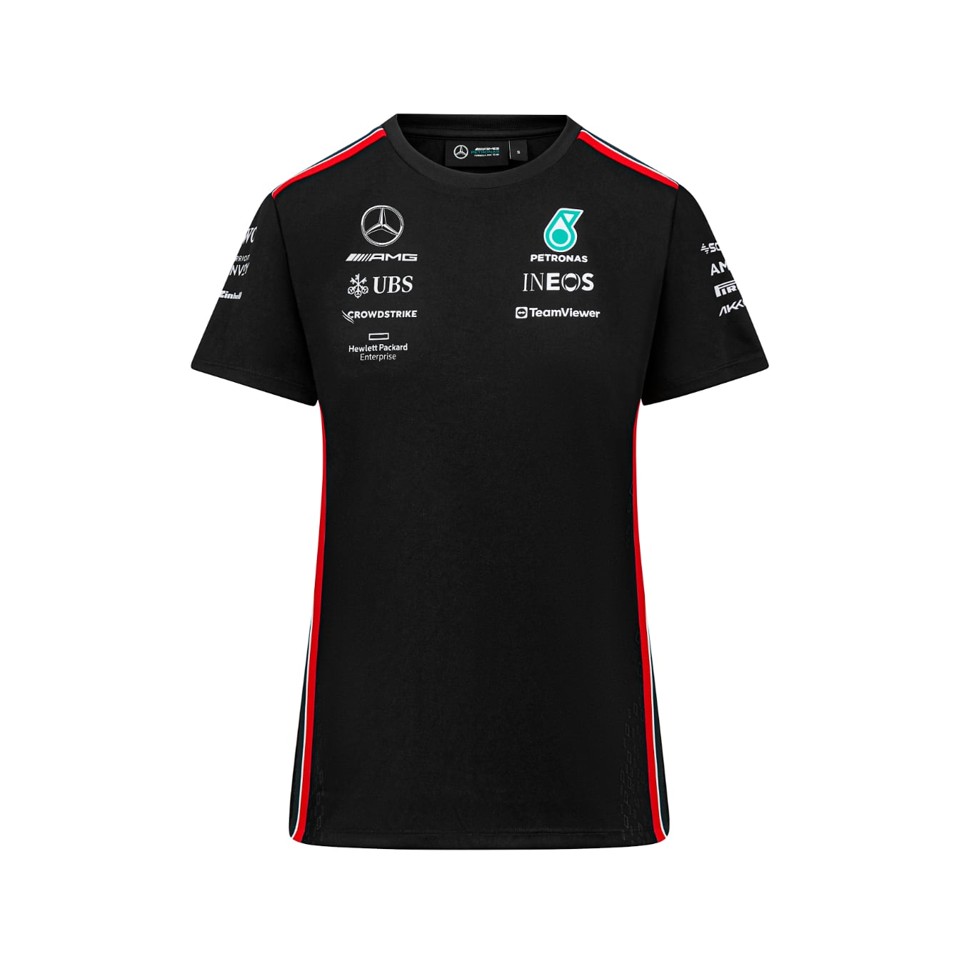 T-shirt MERCEDES AMG Driver Replica Noir pour femme