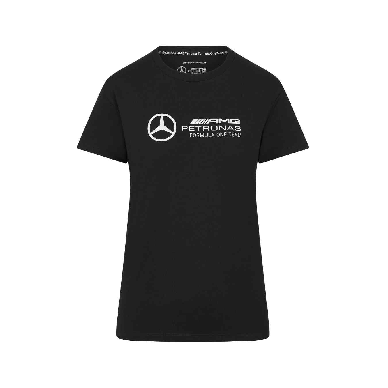 T-shirt MERCEDES AMG Logo Noir pour Femme MGP24_TSF_LOG
