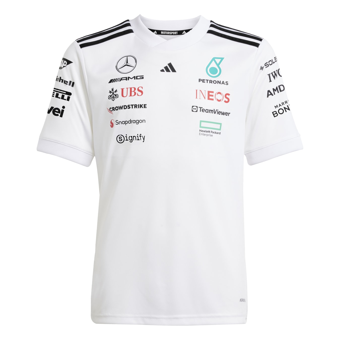 T-shirt Mercedes AMG Team blanc enfant