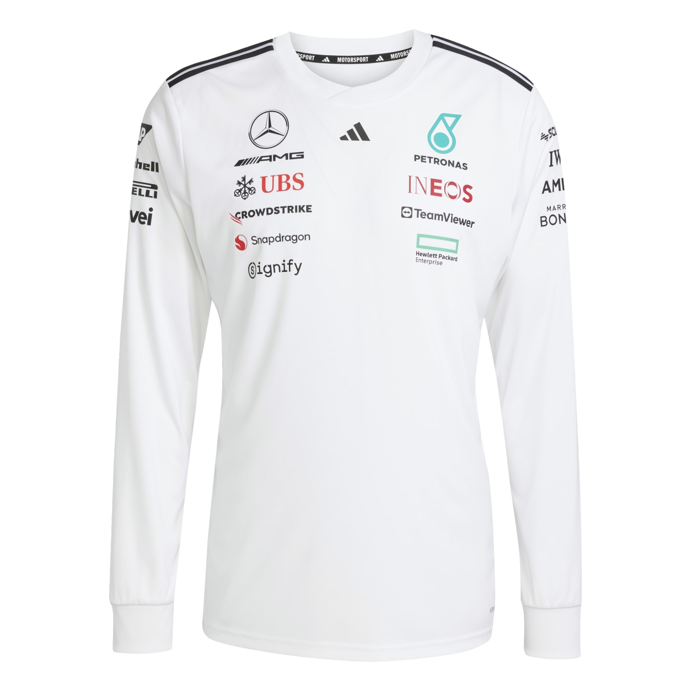 T-shirt Mercedes AMG Team blanc homme
