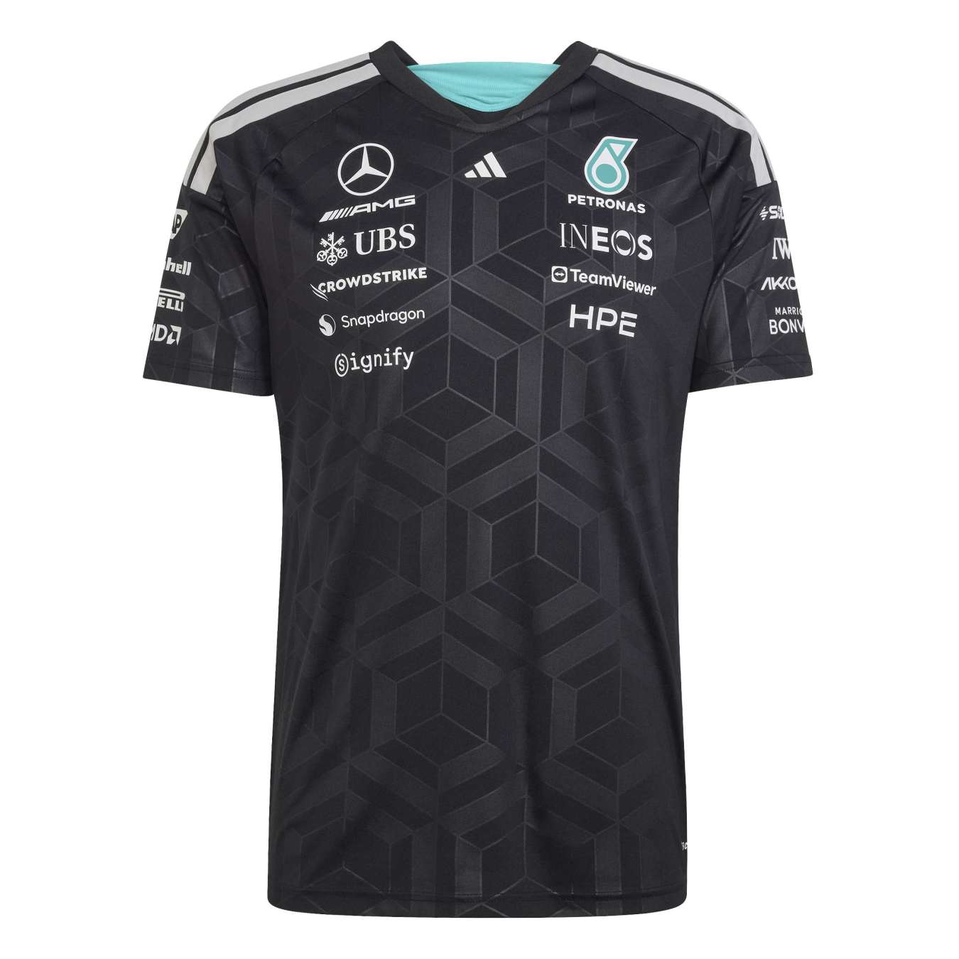 T-shirt Mercedes AMG Team Noir