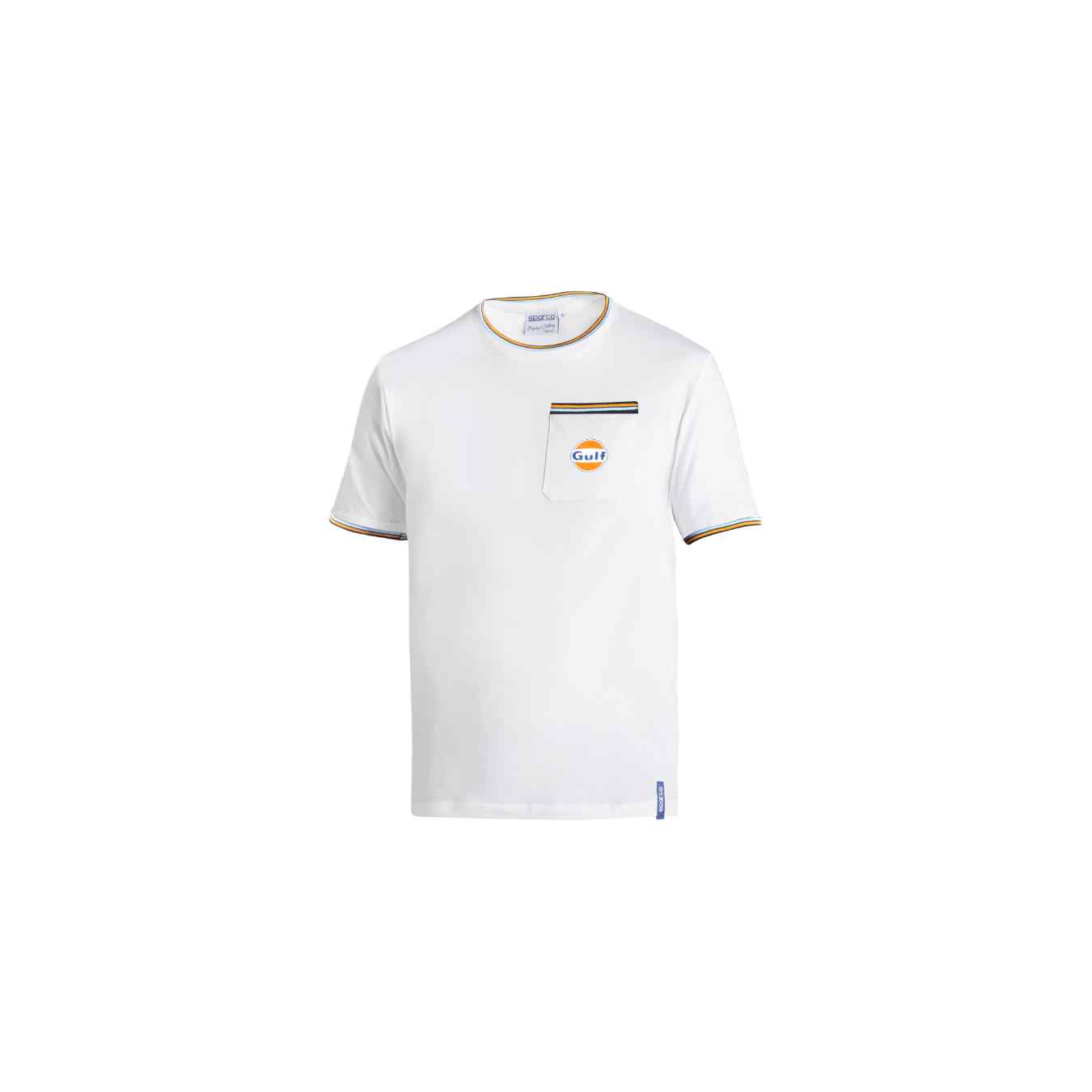 T Shirt Poche SPARCO X GULF Blanc