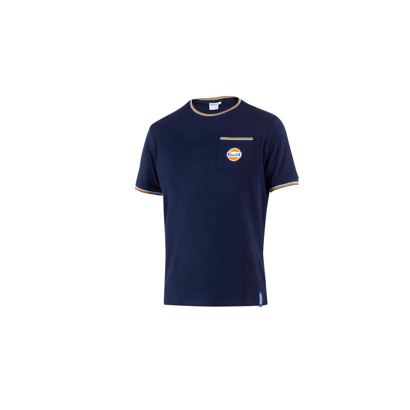 T Shirt Poche SPARCO X GULF Bleu Marine