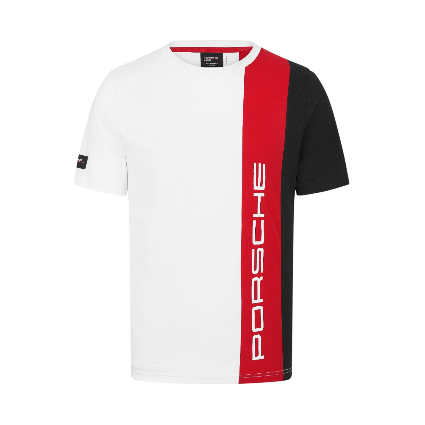 T-Shirt Porsche Stripes Blanc Homme