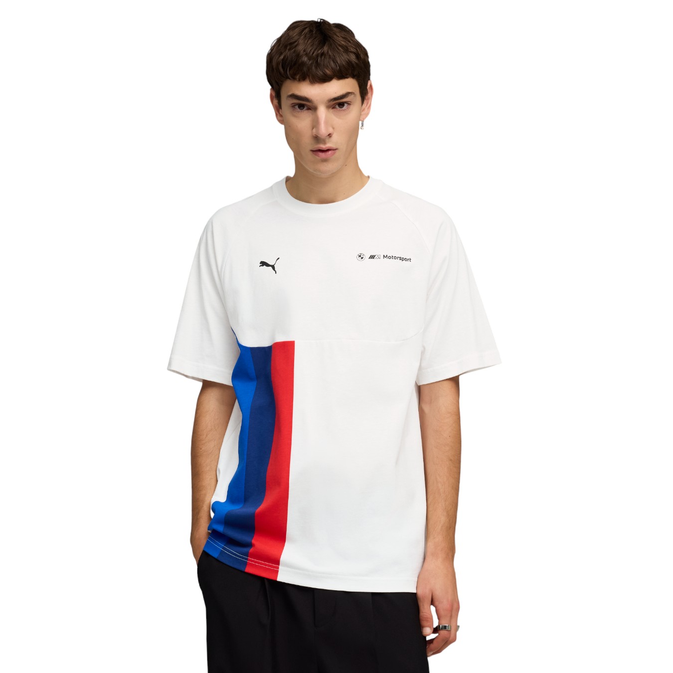 T-shirt Pumatech BMW Motorsport Blanc Homme