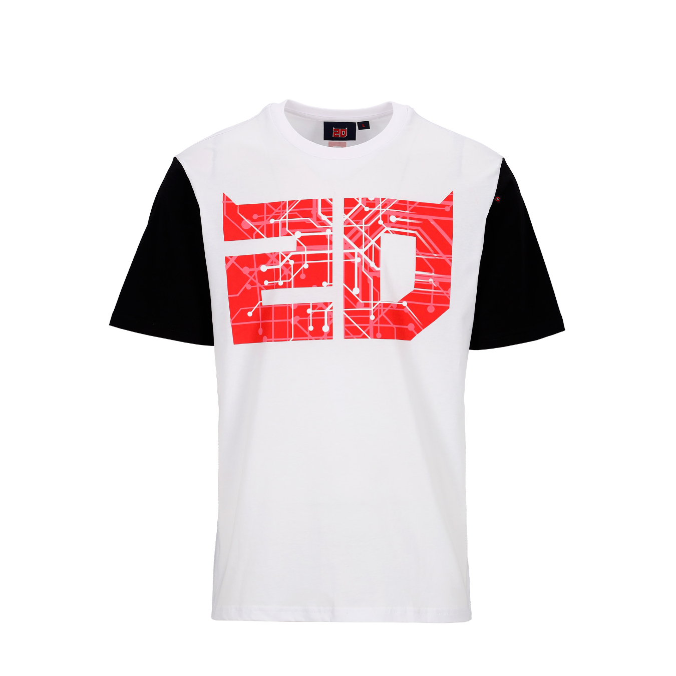 T-shirt QUARTARARO Cyber 20 Blanc pour homme