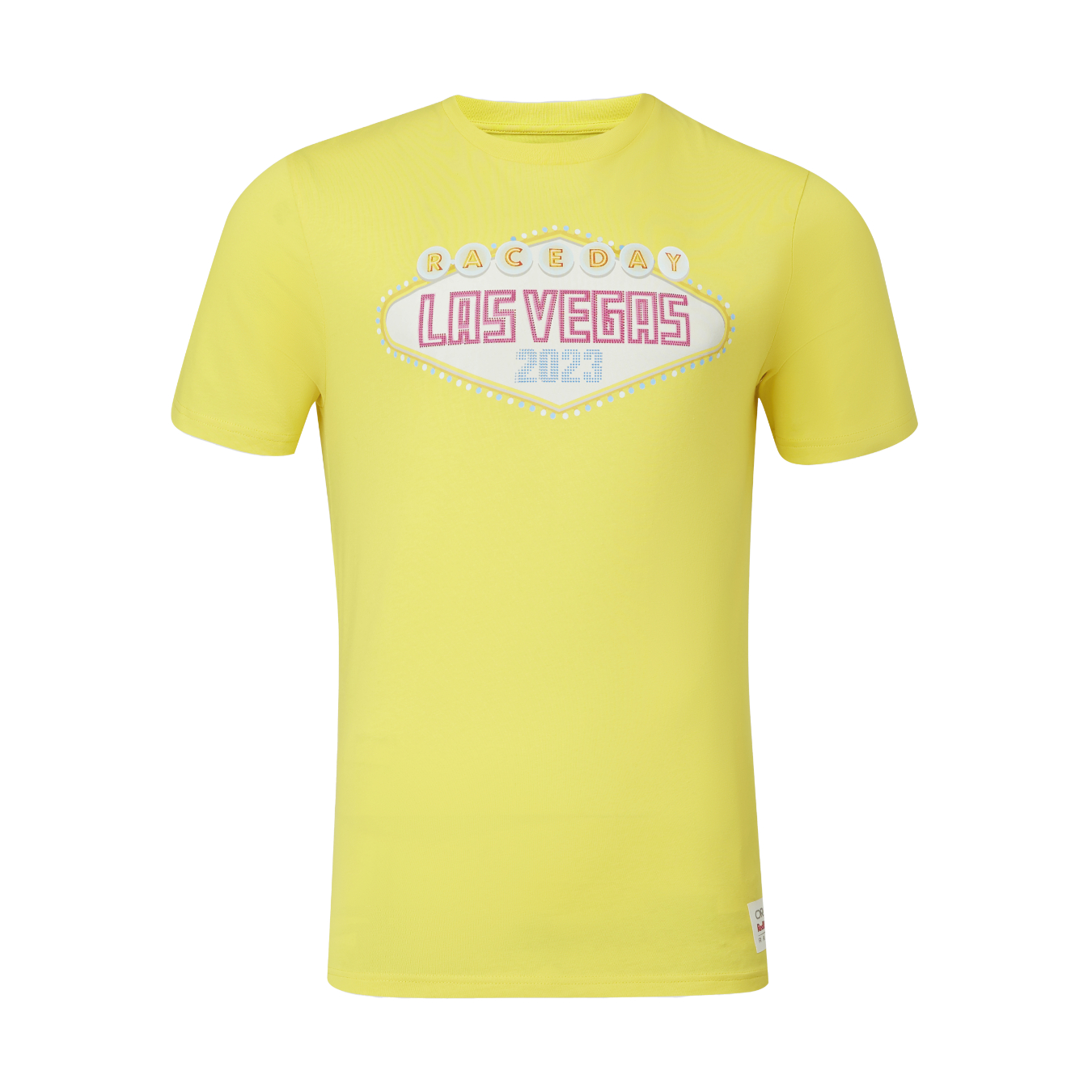 T-shirt RED BULL Castore GP Las Vegas Jaune unisexe
