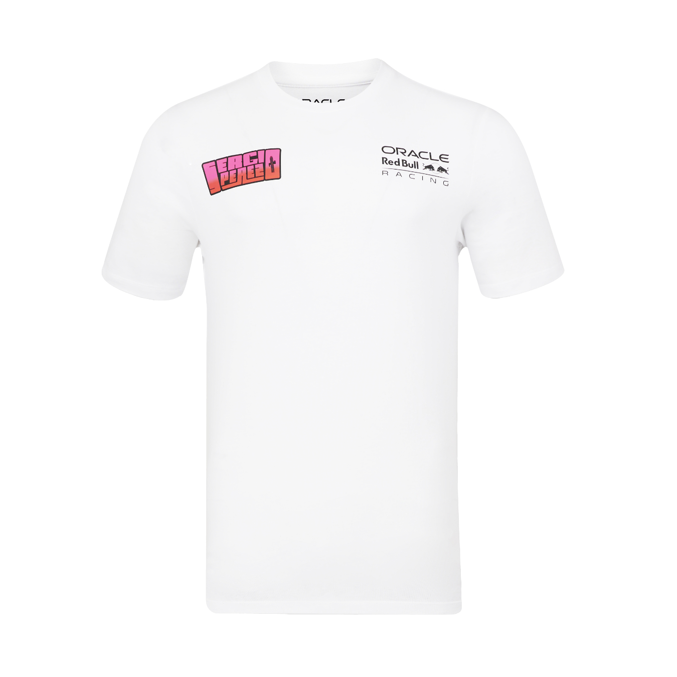 T-shirt RED BULL Castore GP Mexique Sergio Perez Blanc unisexe