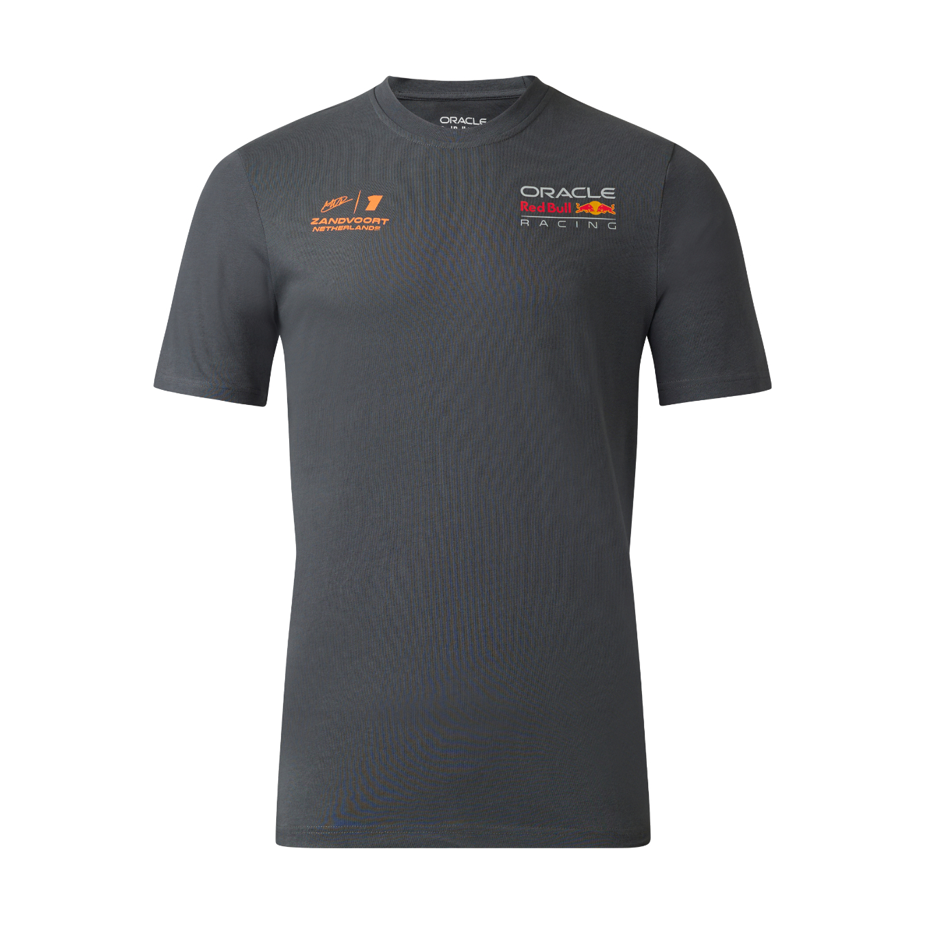 T-shirt RED BULL Castore Max Verstappen GP de Zandvoort Gris unisexe