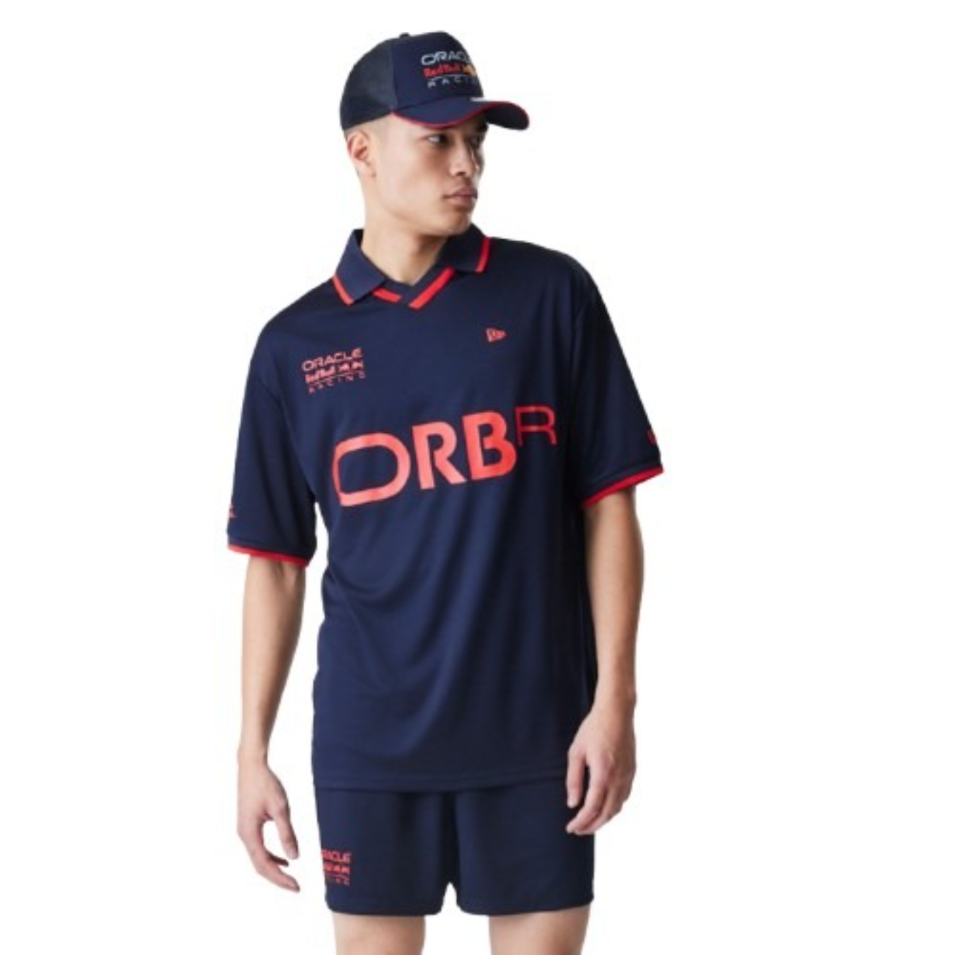 T-Shirt Football Red Bull Graphic Bleu Marine