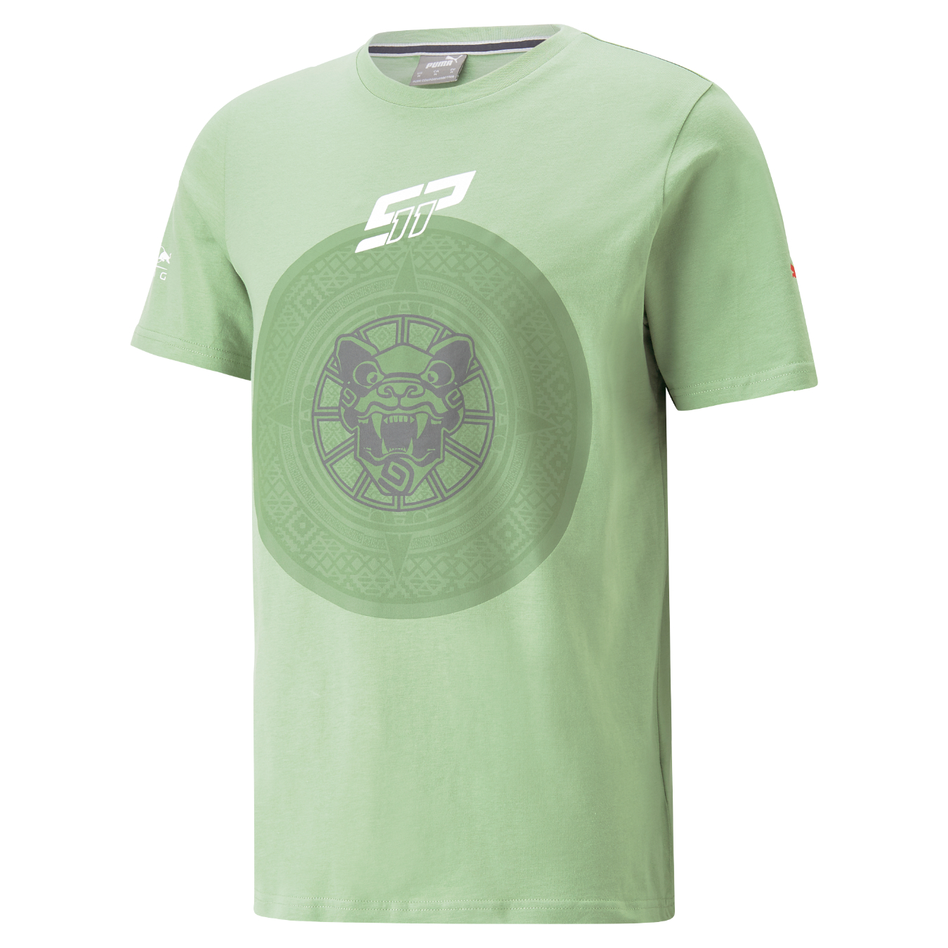 T-Shirt RED BULL Perez Fanwear Graphique vert pour homme