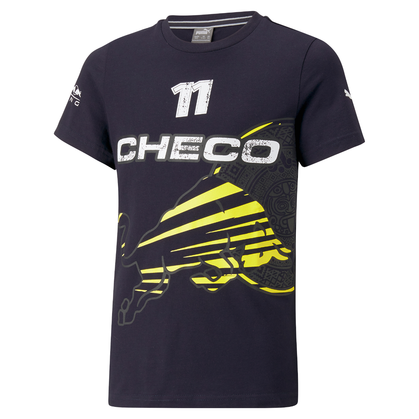 T-shirt RED BULL Perez Racing Logo bleu pour enfant