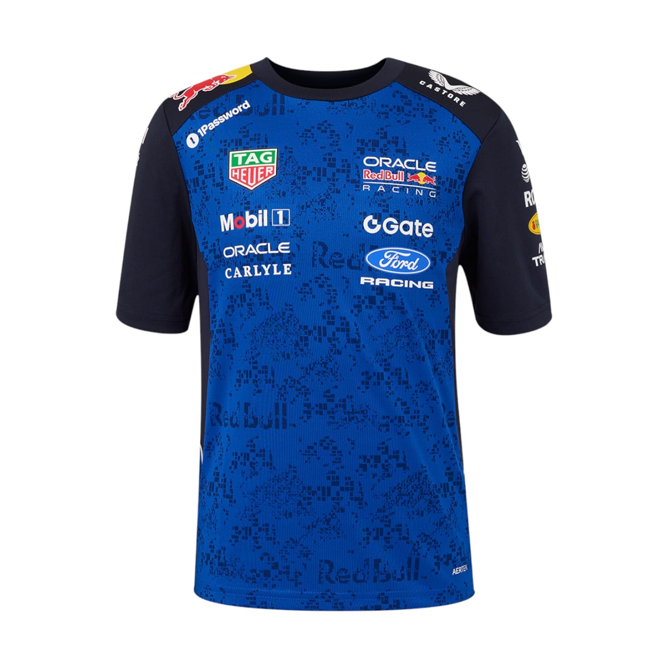 T-Shirt Red Bull Set Up Team F1 Bleu Marine Homme