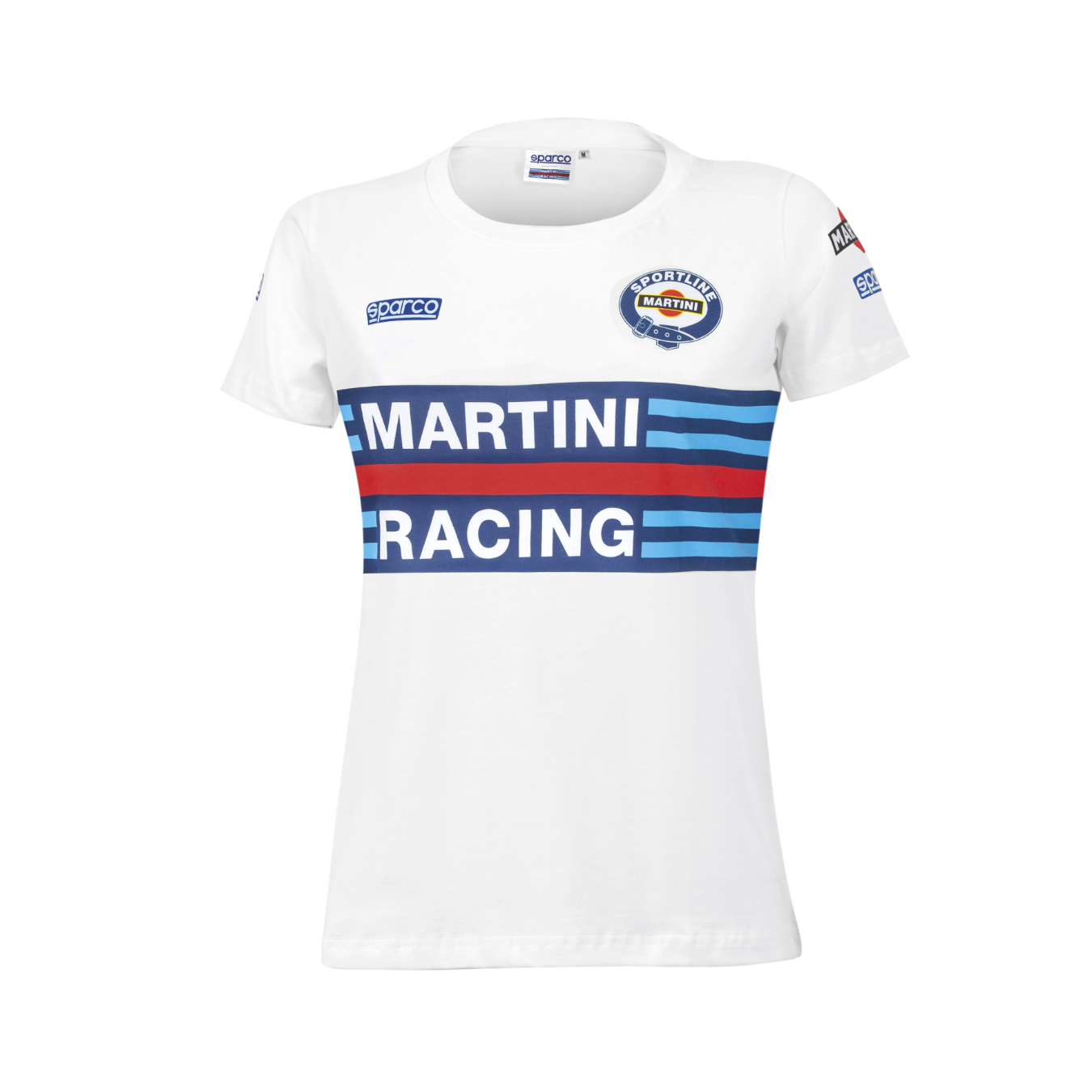 T-Shirt SPARCO MARTINI RACING blanc Femme