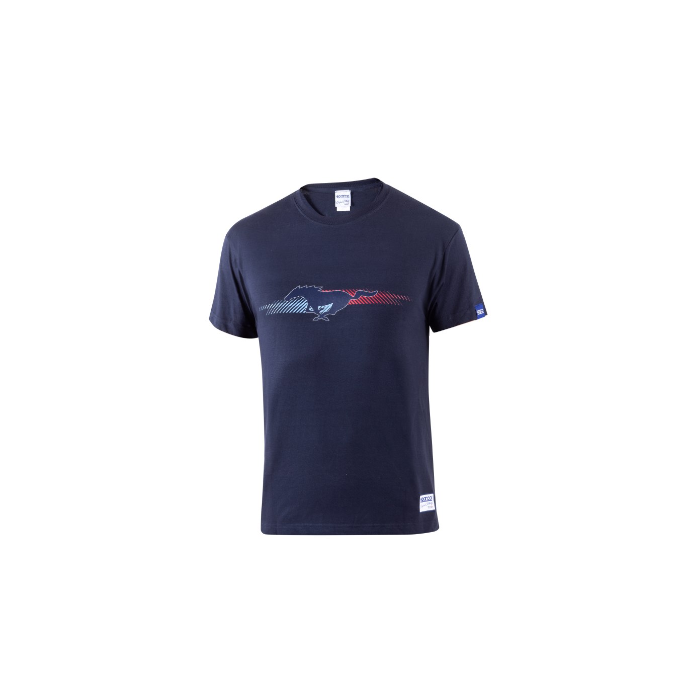 T Shirt SPARCO X FORD PERFORMANCE Bleu Marine