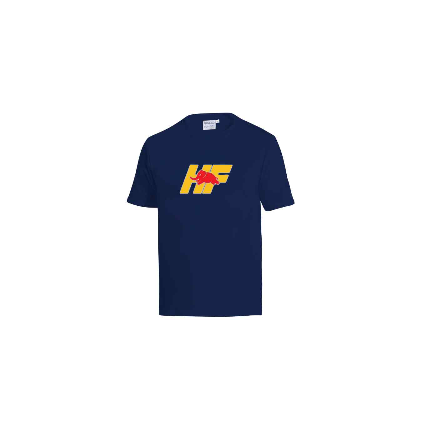 T Shirt SPARCO X LANCIA HF Bleu Marine Jaune