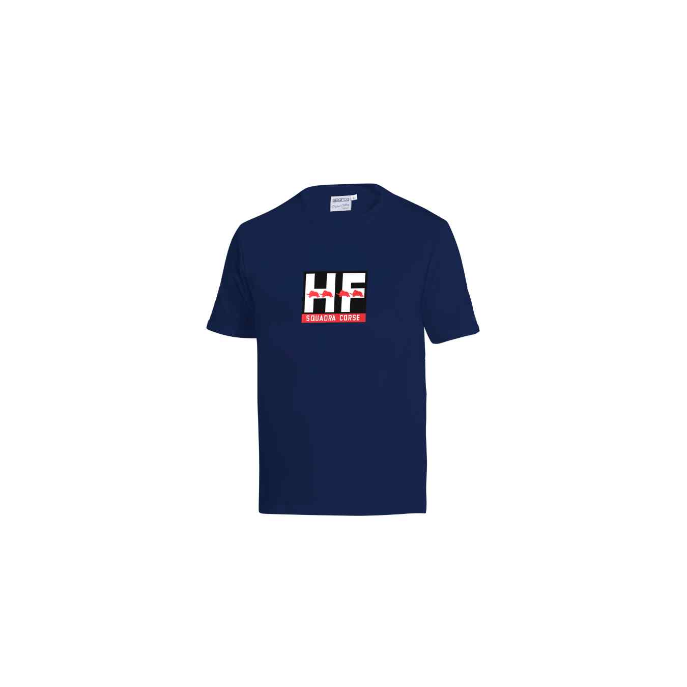 T Shirt SPARCO X LANCIA SQUADRA CORSE Bleu Marine