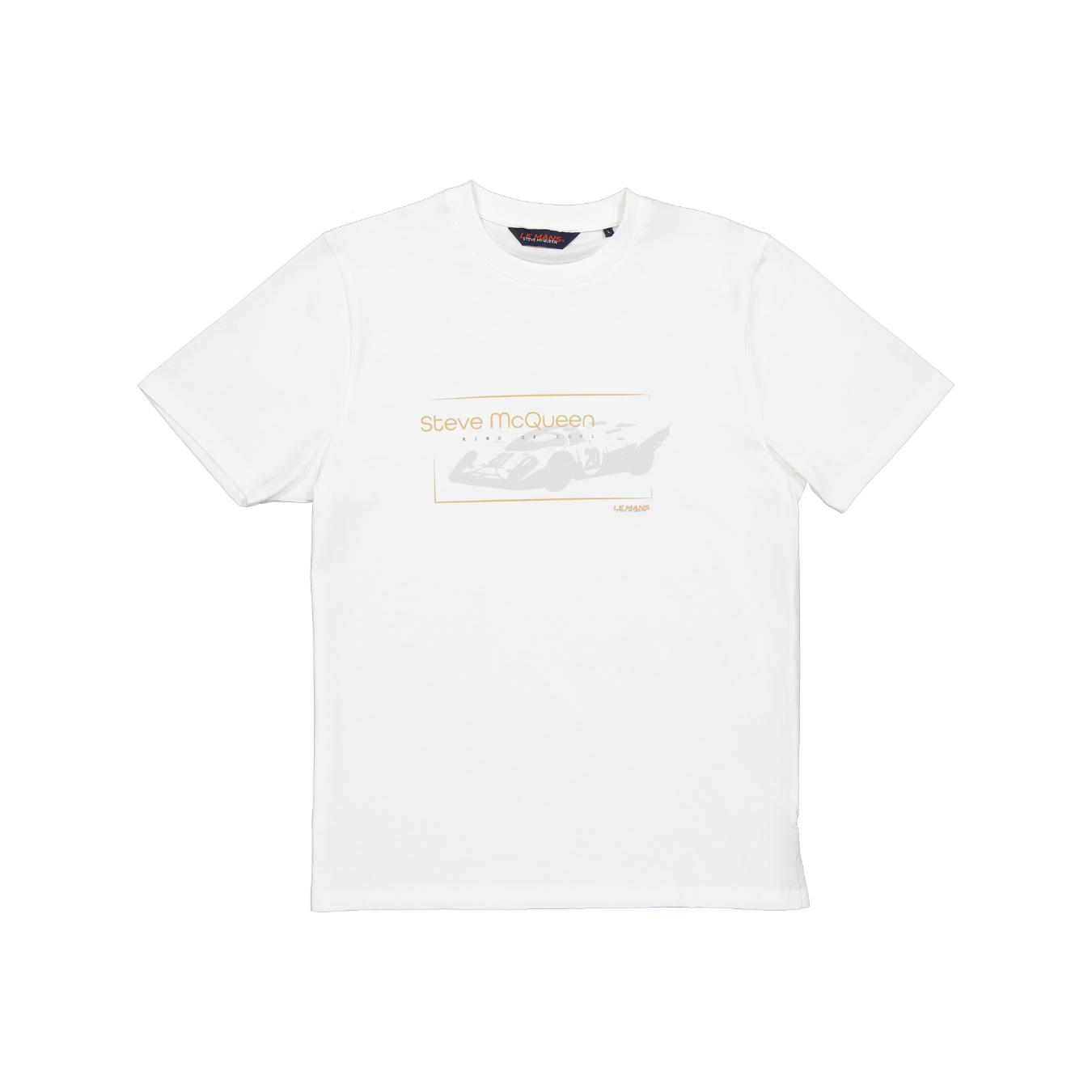 T-Shirt Steve McQueen Car 2 Off White Homme