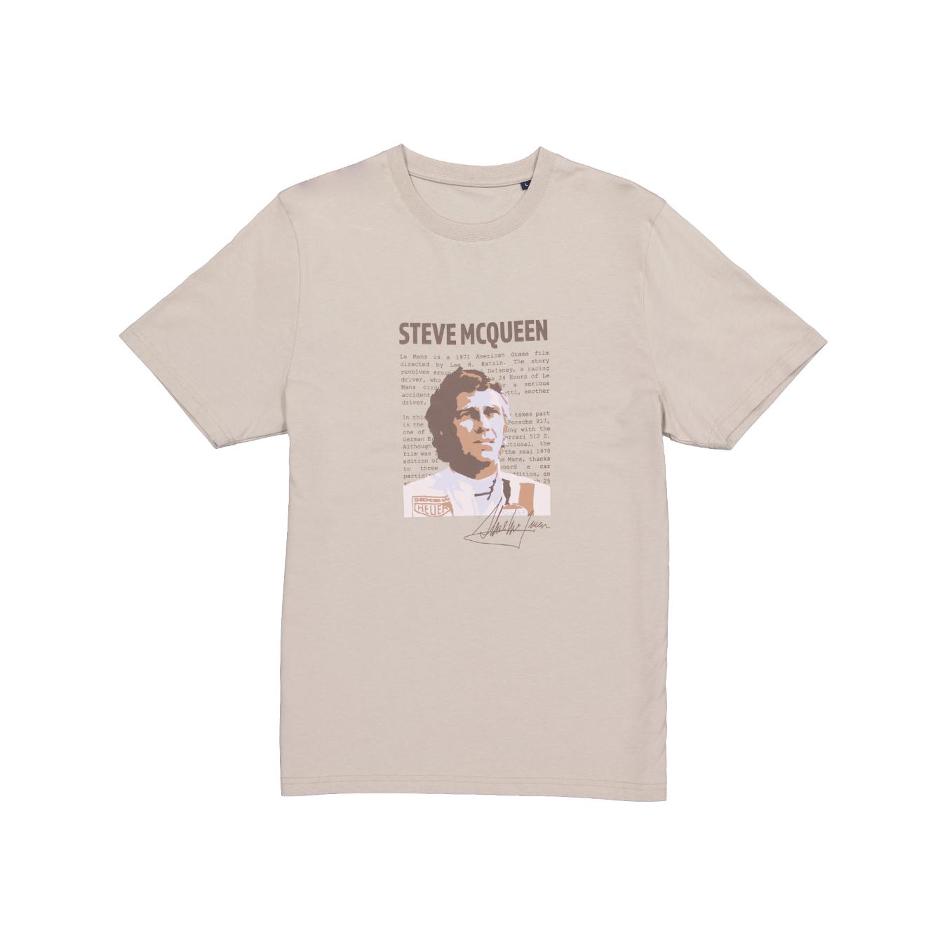 T-Shirt Steve McQueen Movie Clay Homme