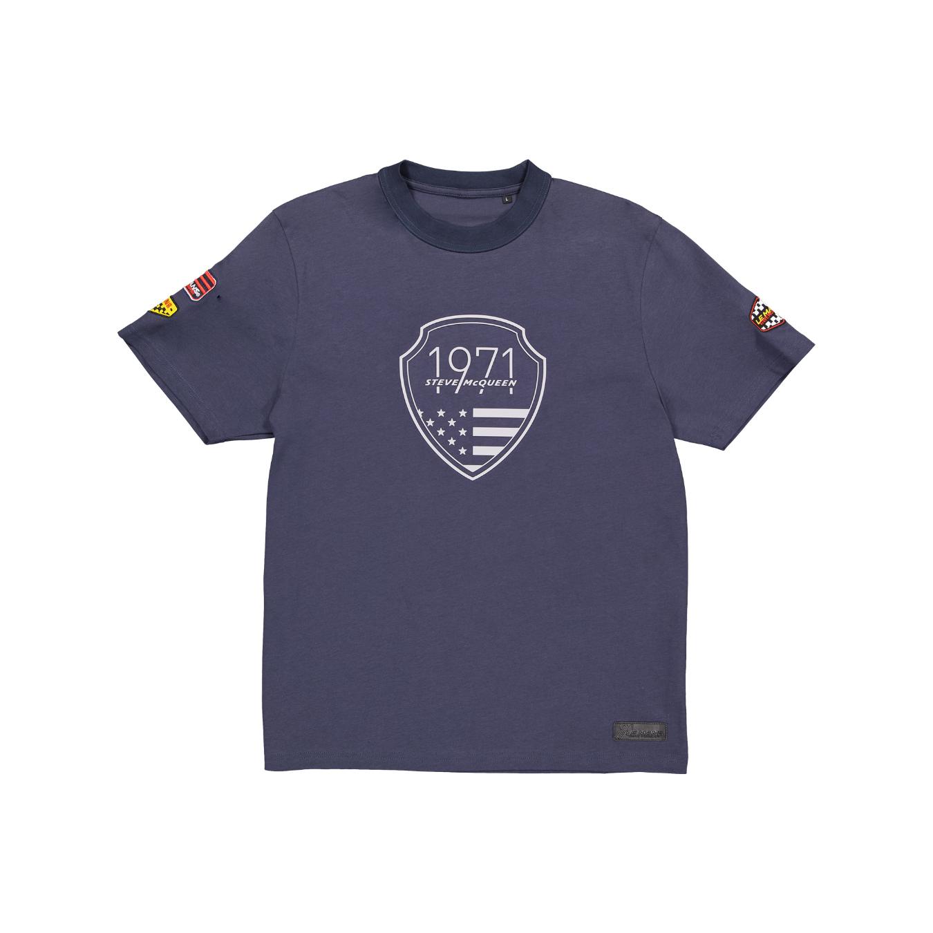 T-Shirt Steve McQueen Speed Black Homme