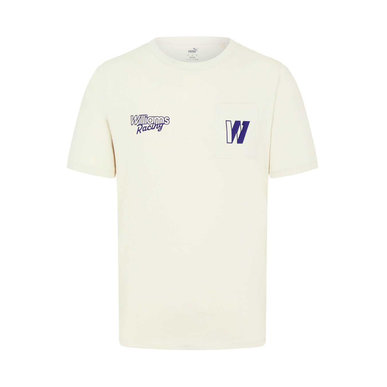 T-shirt WILLIAMS F1 GP Silverstone Blanc pour homme WLM24_TSH_SIL