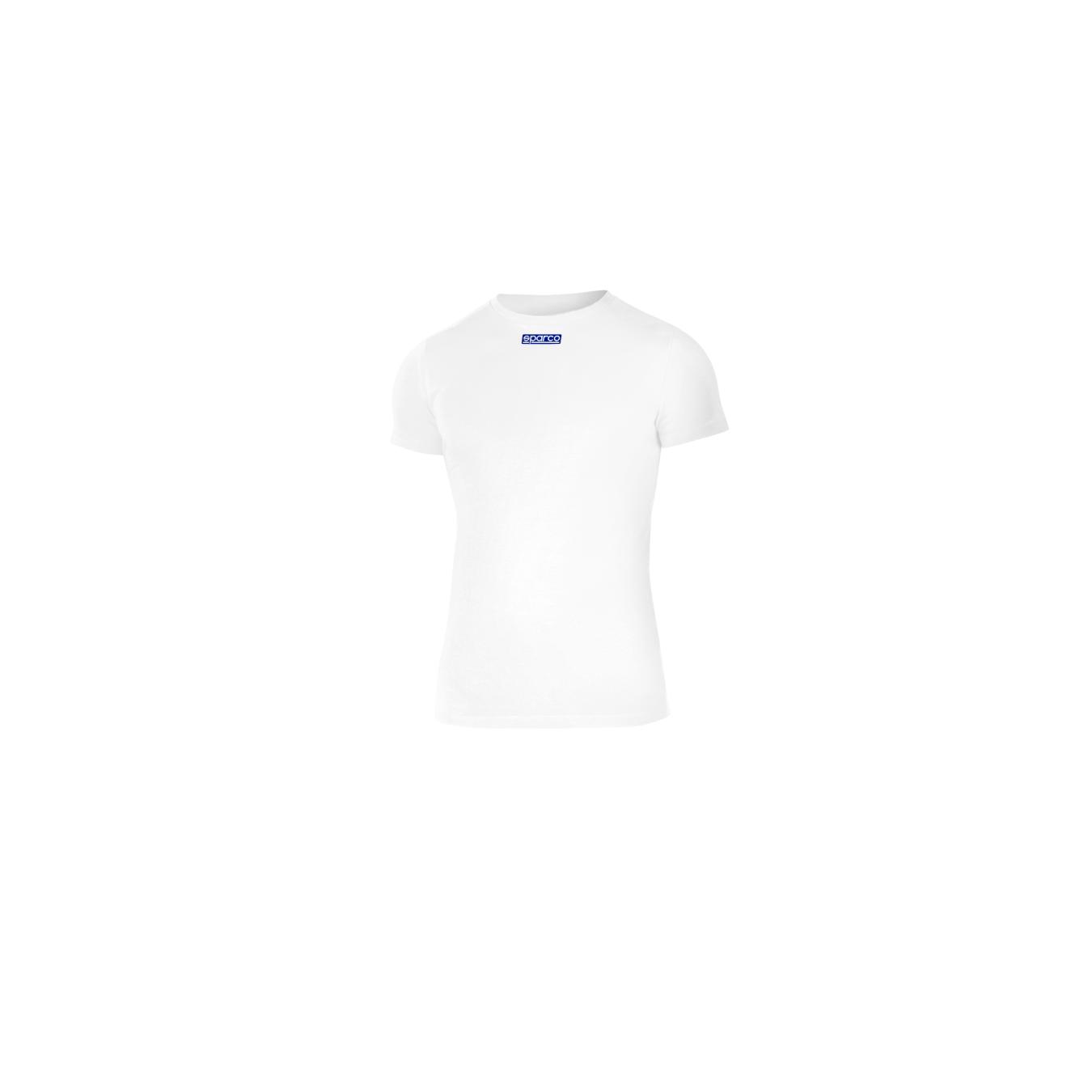 Tricot Karting Enfant SPARCO B ROOKIE manches courtes Blanc