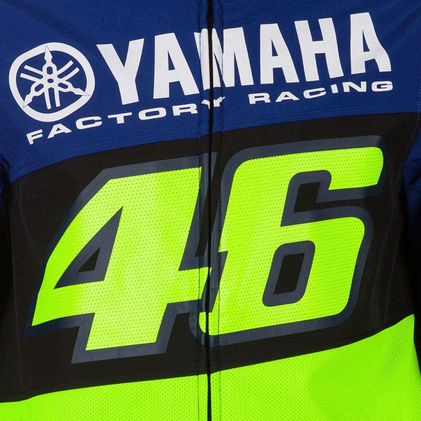VALENTINO ROSSI MENS 46 YELLOW SOFTSHELL JACKET 