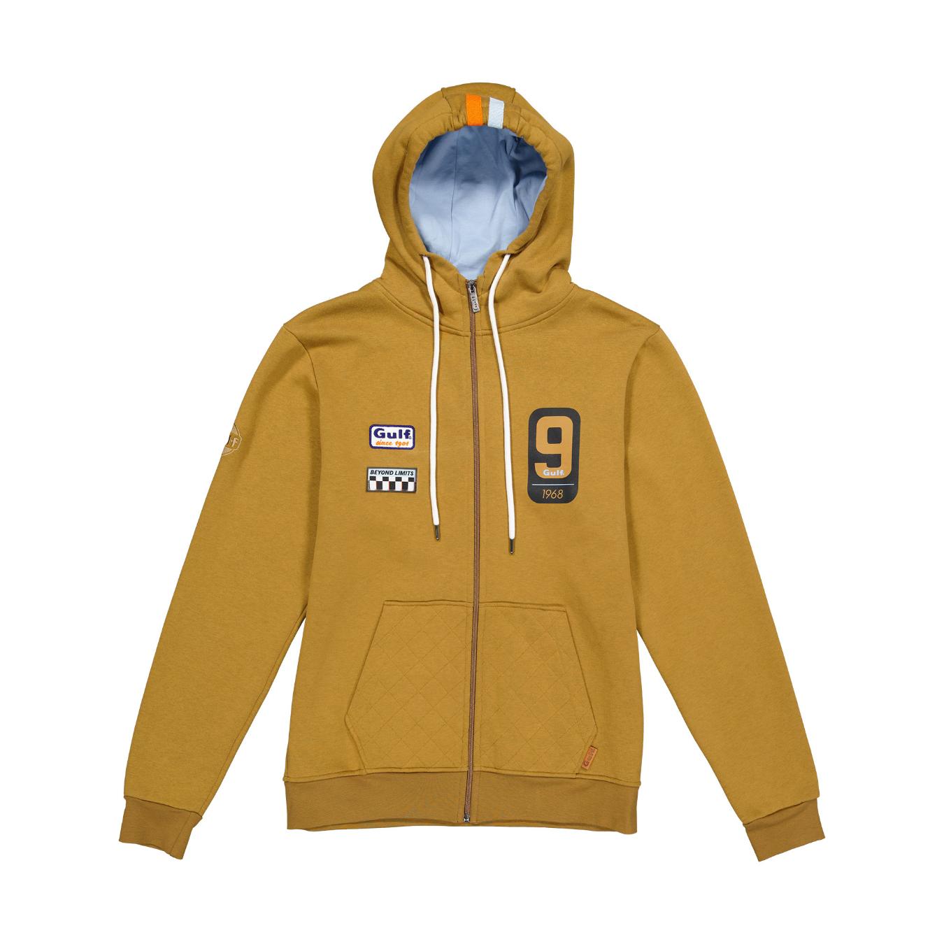 Veste à Capuche Gulf Full Zip Big 9 Caramel Homme