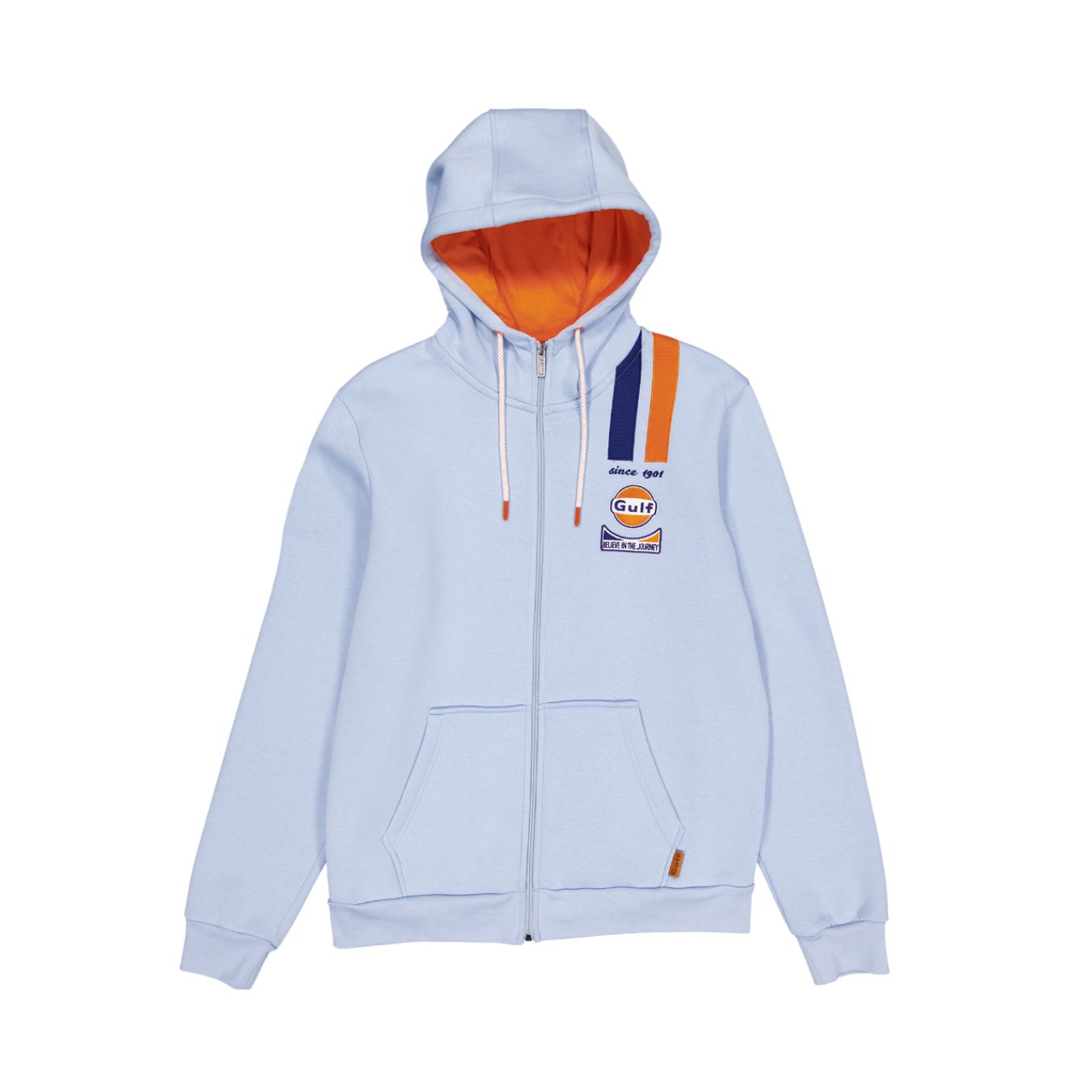 Veste A Capuche Gulf Legend Bleu Ciel