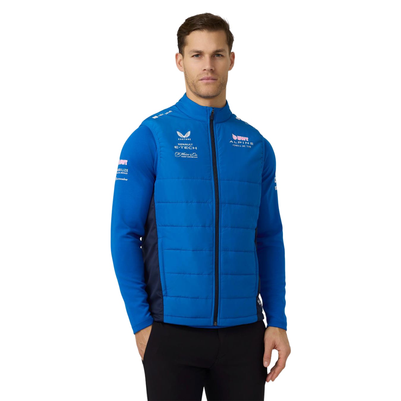 Veste Alpine hybrid gilet Lapis Blue homme