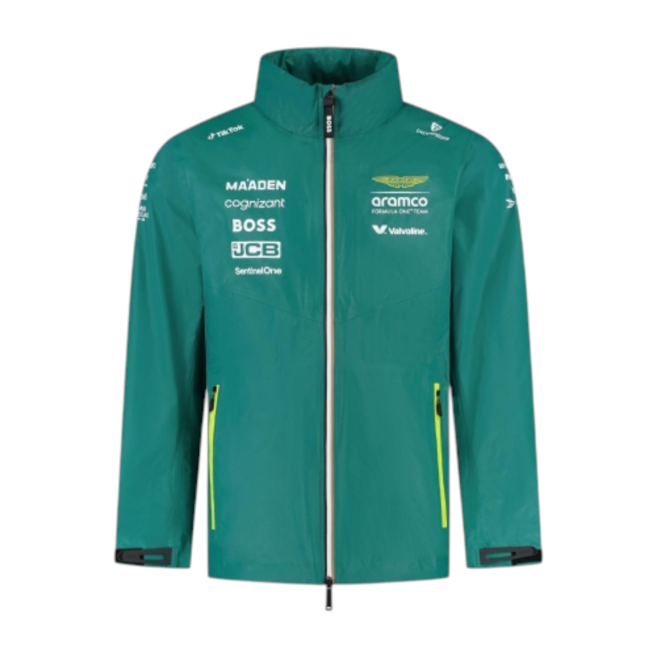 Veste Aston Martin F1 Team Rainjacket Green Homme