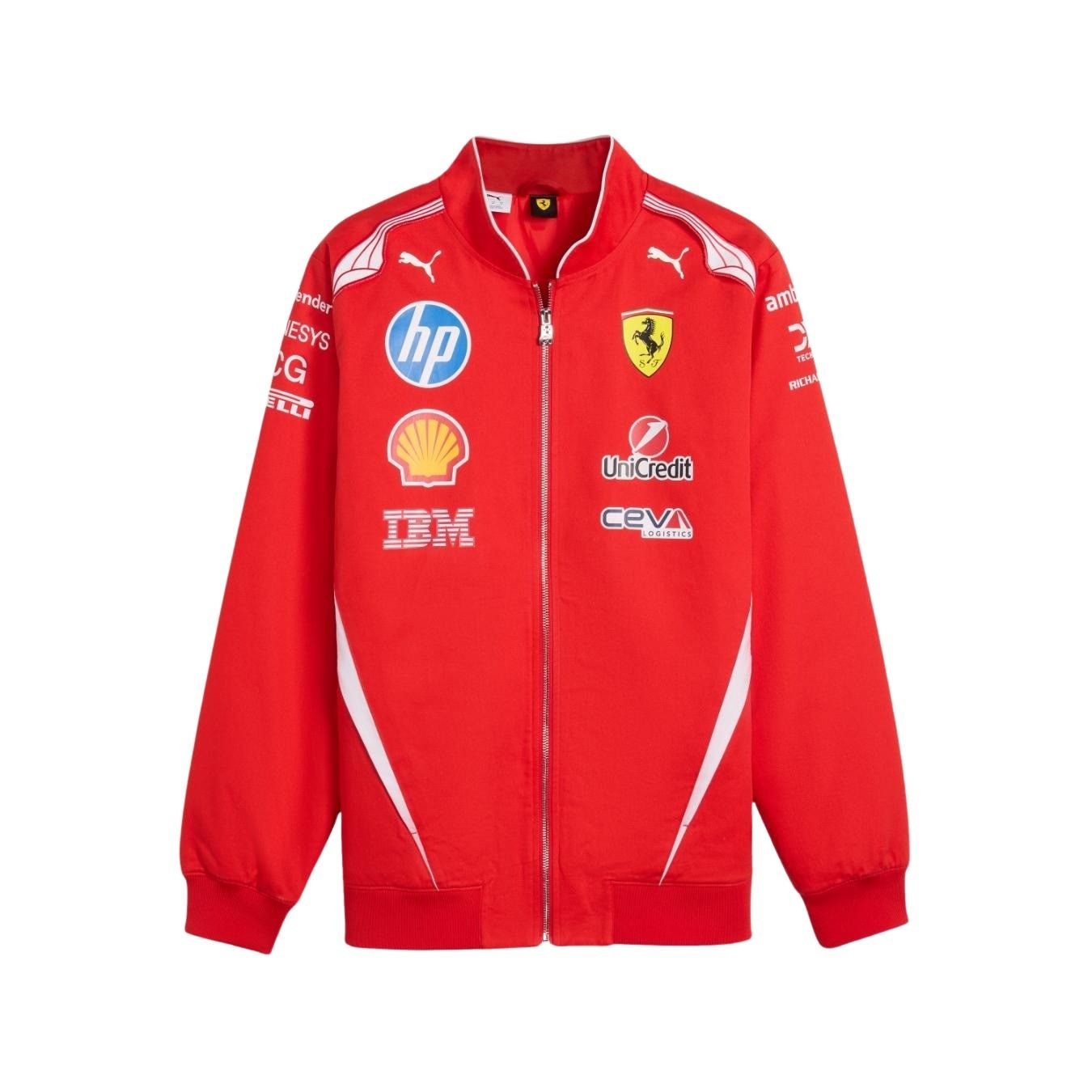 Veste Ferrari F1 Racing Rouge Homme