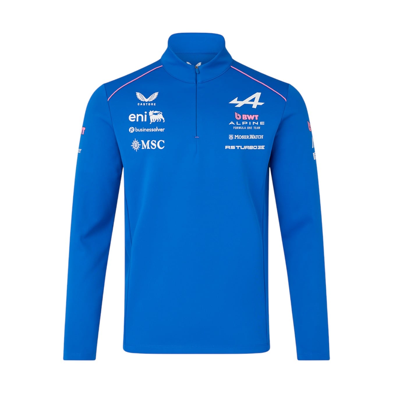 Veste Midlayer 1/4 Zip Alpine Team F1 Bleu Homme