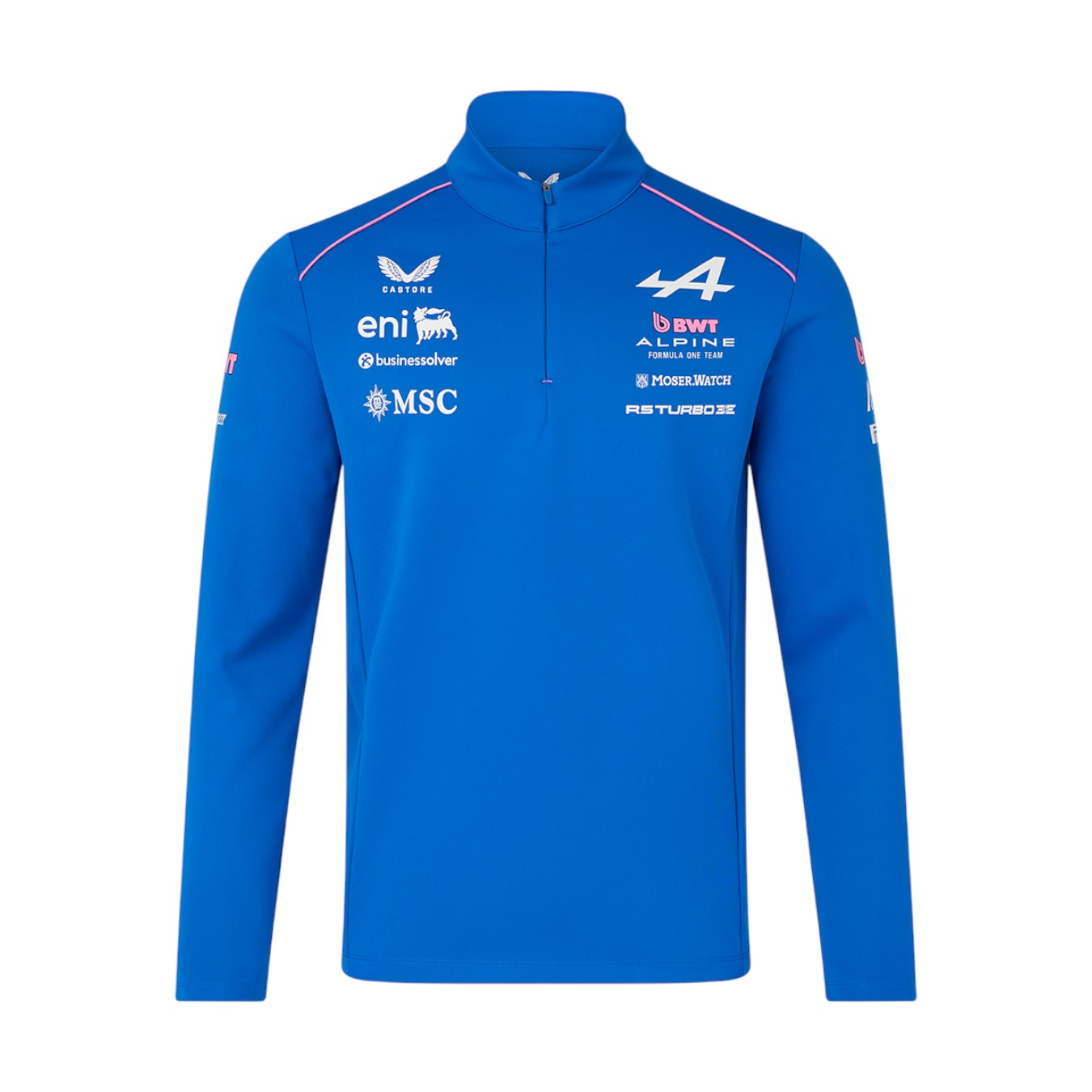 Veste Midlayer 1/4 Zip Alpine Team F1 Bleu Homme