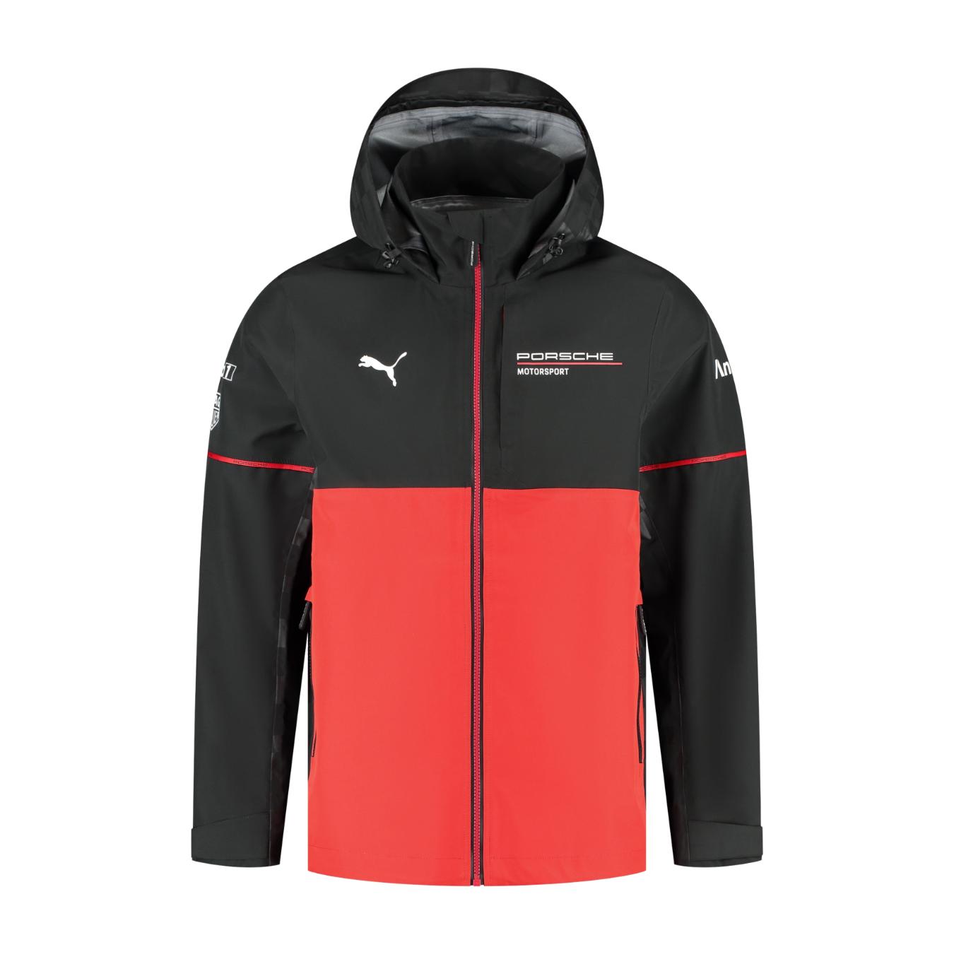 Veste Porsche Team Rainjacket Noir Homme
