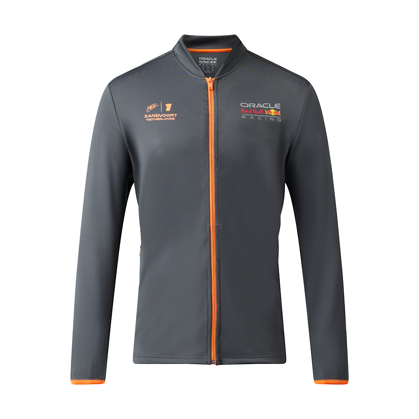 Veste RED BULL Castore Max Verstappen GP de Zandvoort Grise unisexe