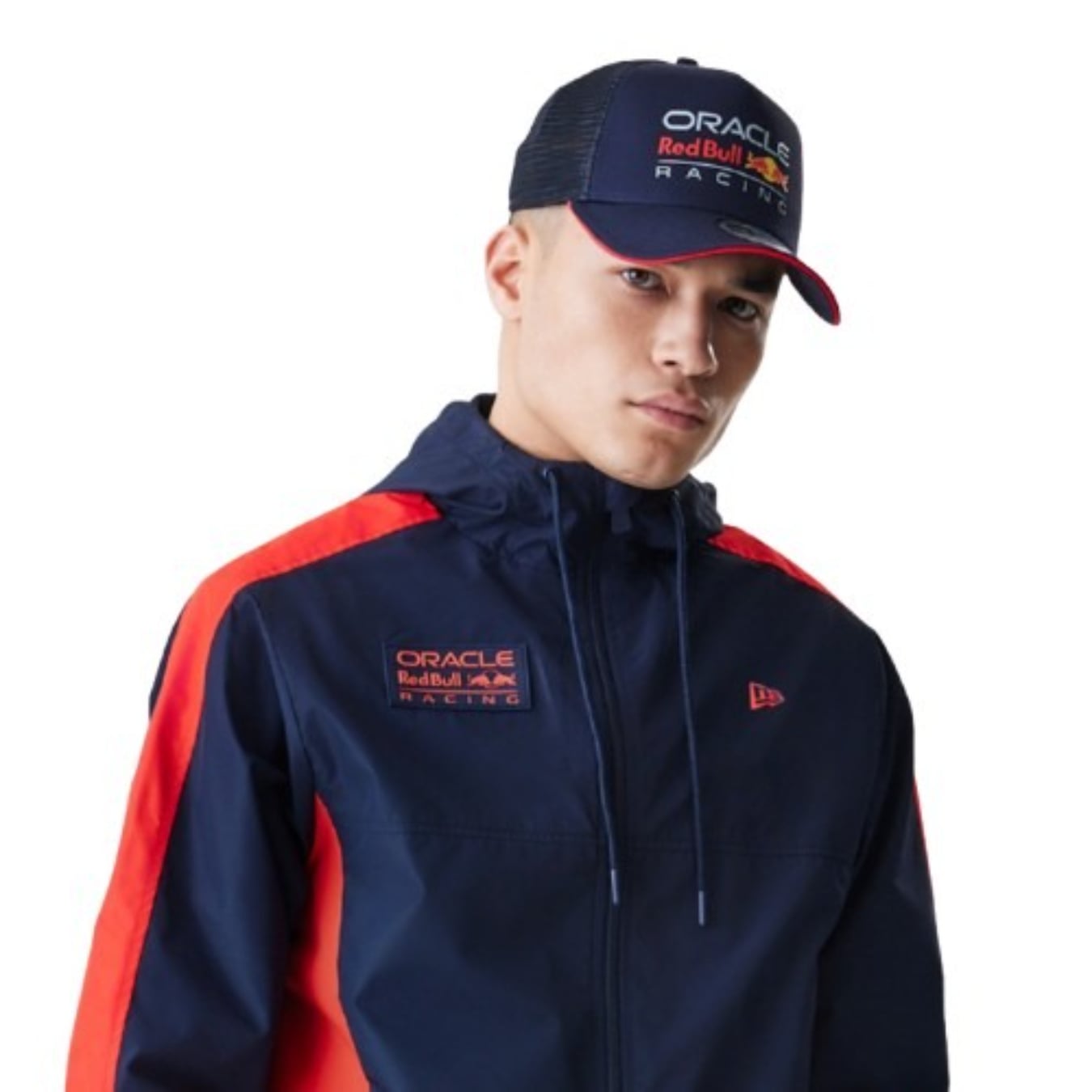 Veste Field Bleu Marine avec Chino Olive | Hockerty
