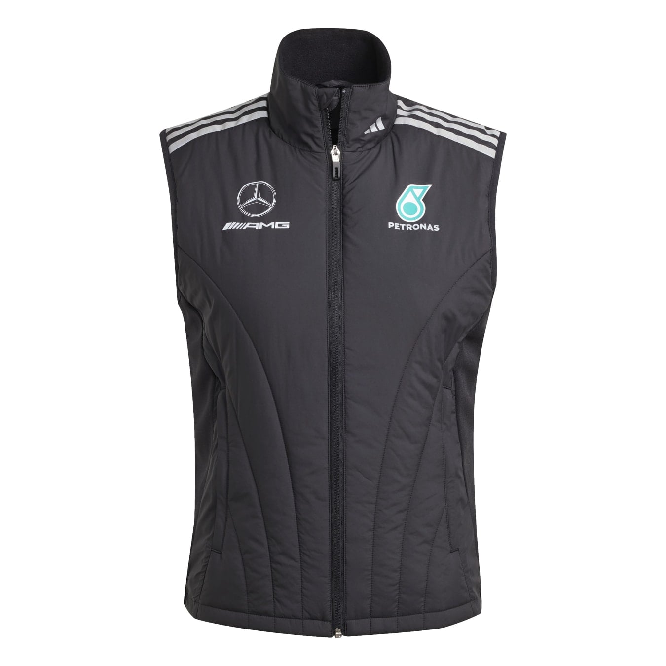 Veste sans manches Mercedes AMG Team mc noir femme