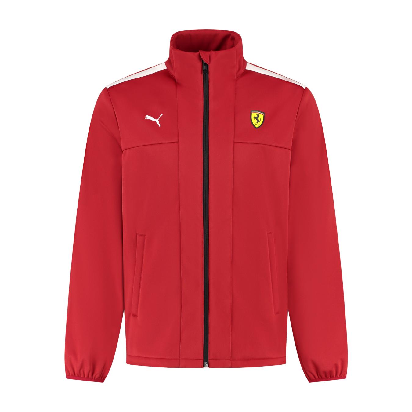 Veste Scuderia Ferrari Softshell J Dark Cherry Homme