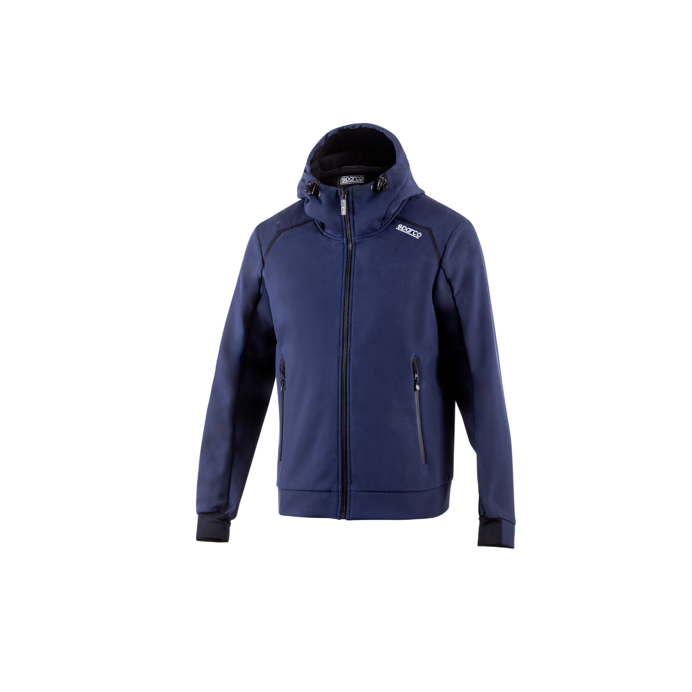 Veste Softshell imperméable avec Capuche SPARCO Bleu Marine