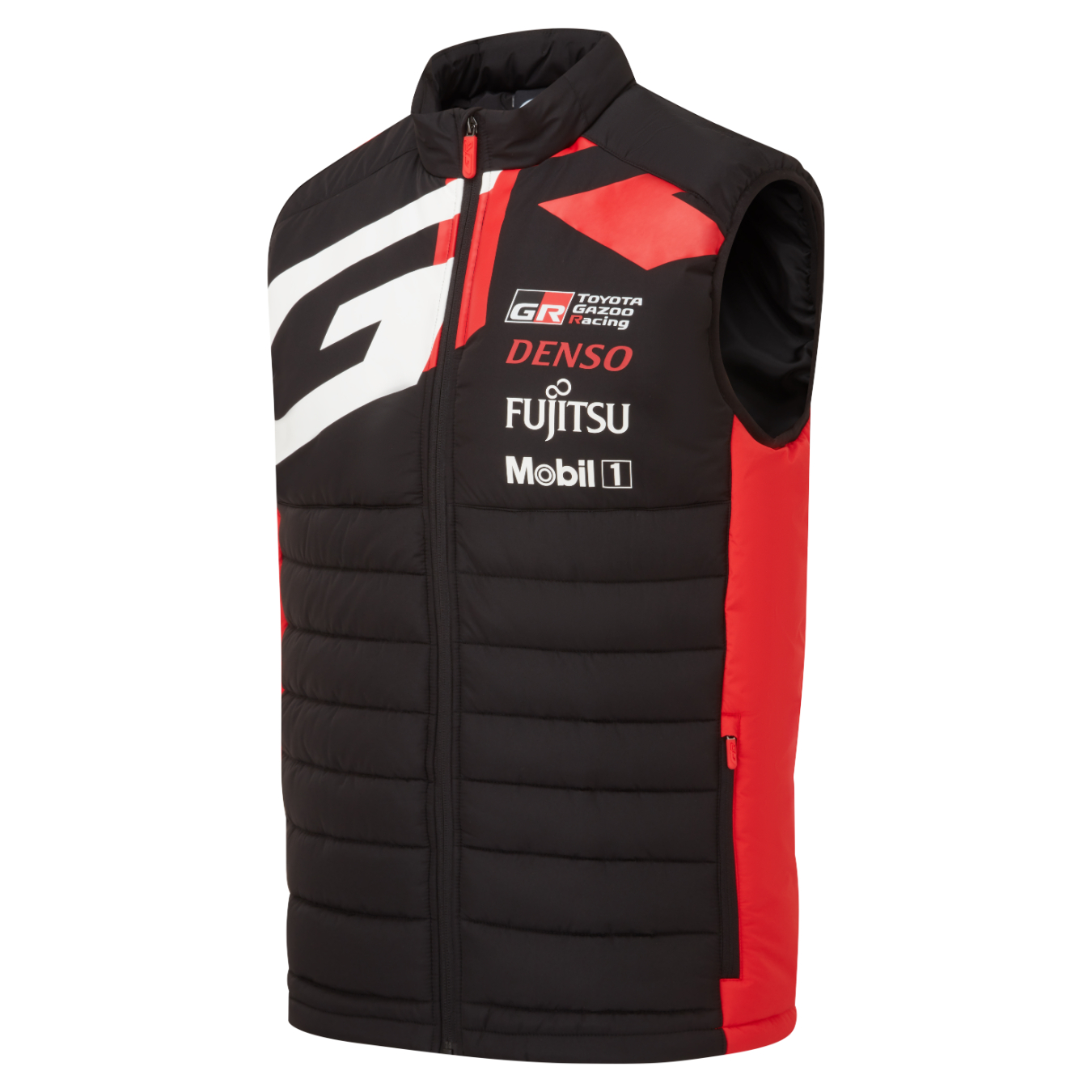 Toyota Gazoo Racing Team Black Sleeveless Jacket Men | ON ORECA Store