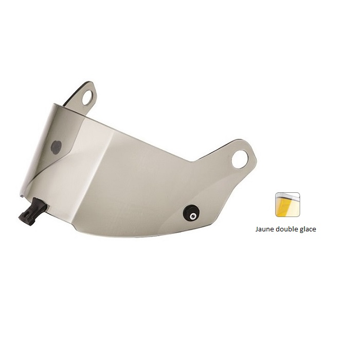 Visière STILO pour casque ST5 double glace Jaune