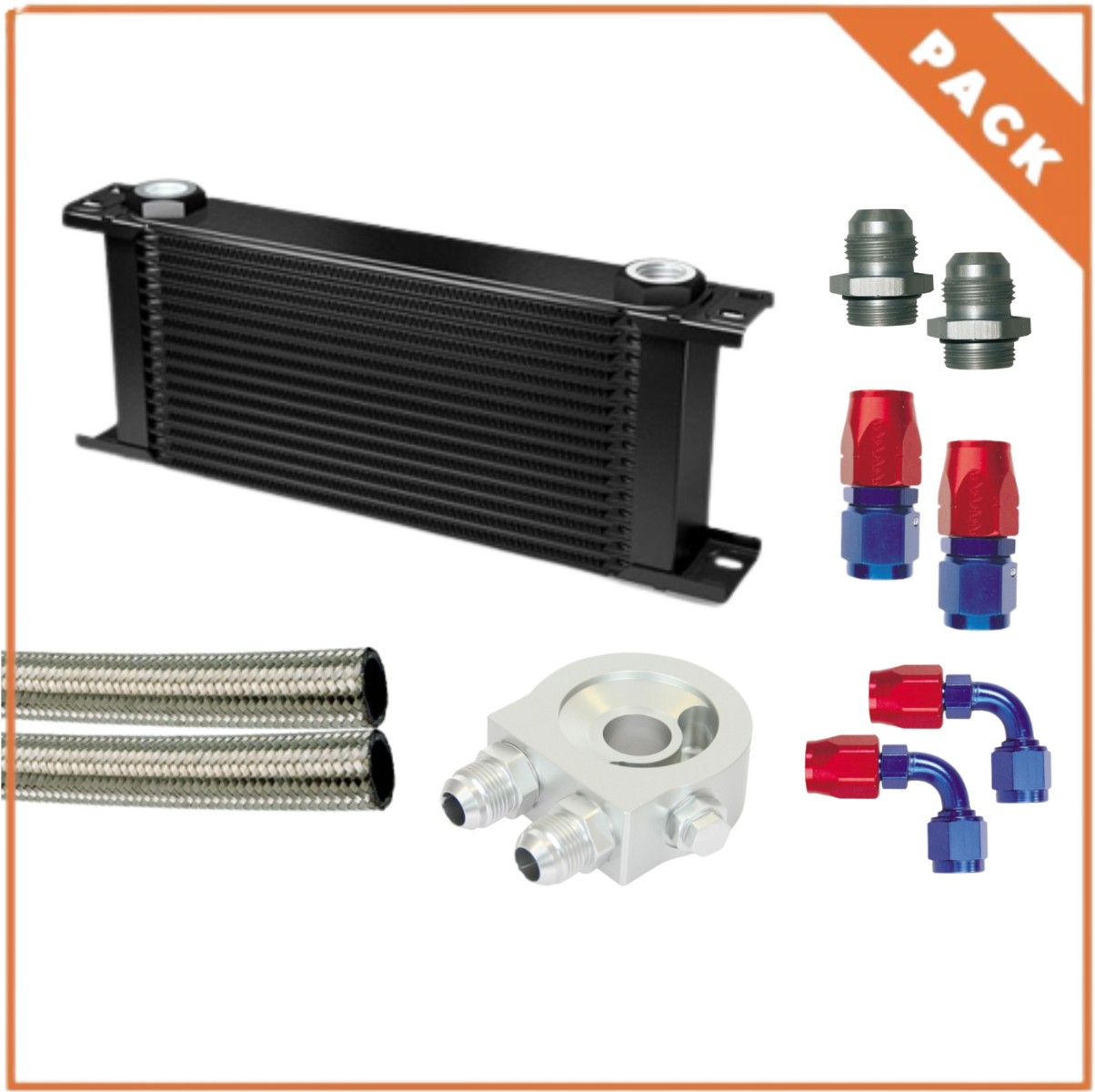 Pack radiateur d'huile SETRAB 16 rangées