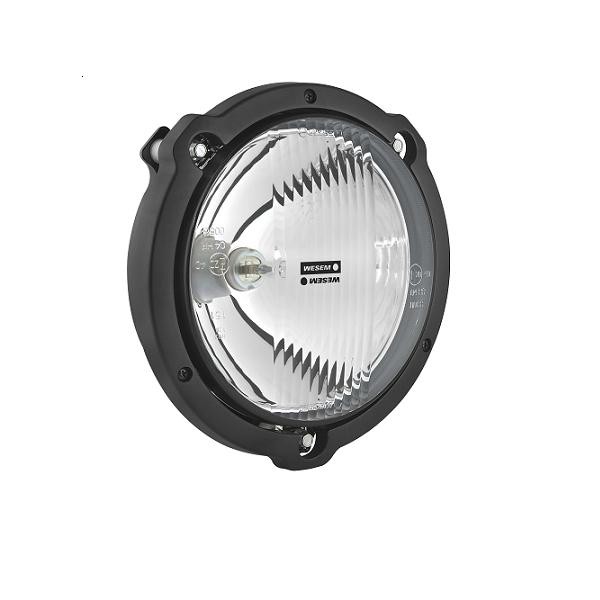 Phare longue portée WESEM Halogène H3 Ø 180 mm - Slim