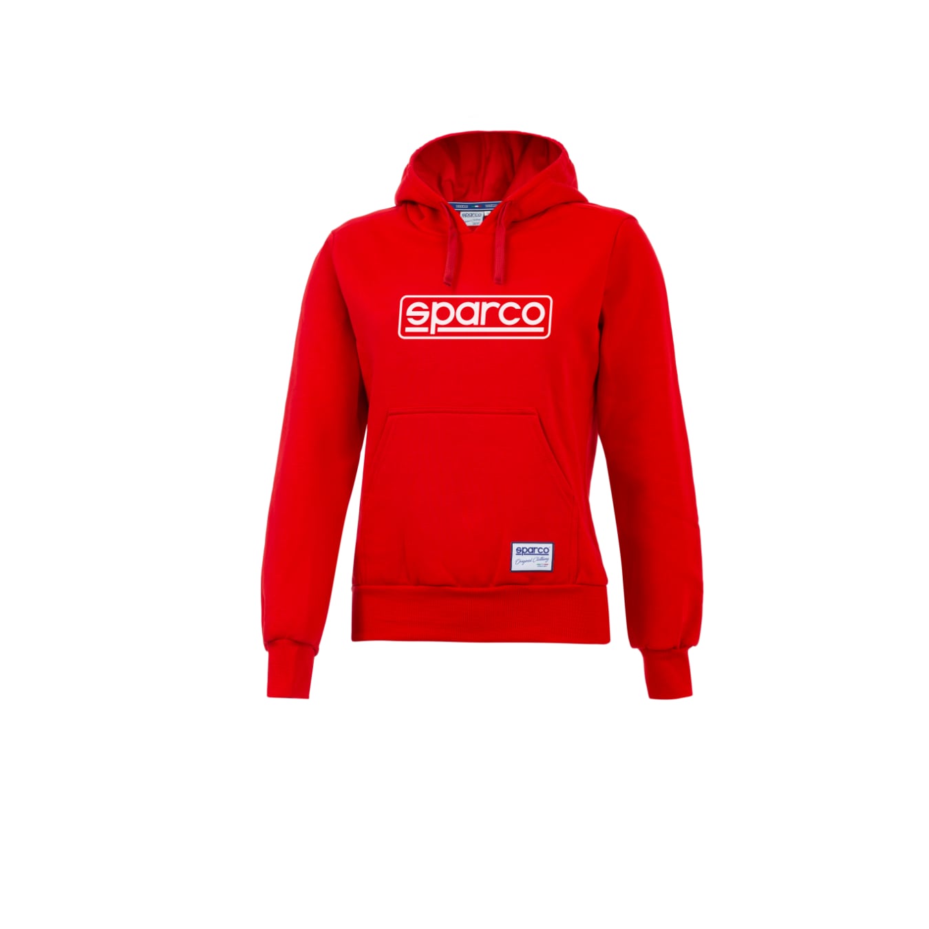 Sweat à capuche pour femme SPARCO Frame rouge taille M
