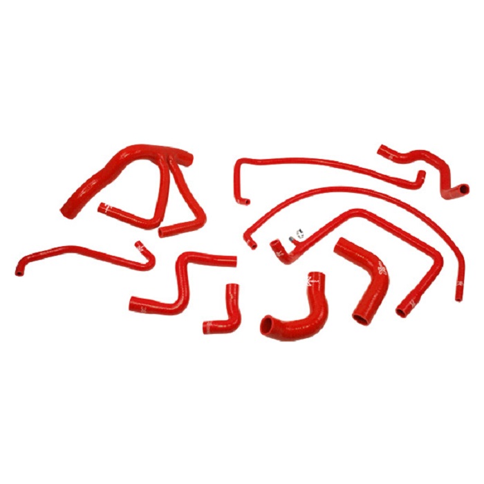 Kit 10 durites XTREM MOTORSPORT refroidissement silicone Peugeot 205 GTi avant 1991 - avec modine